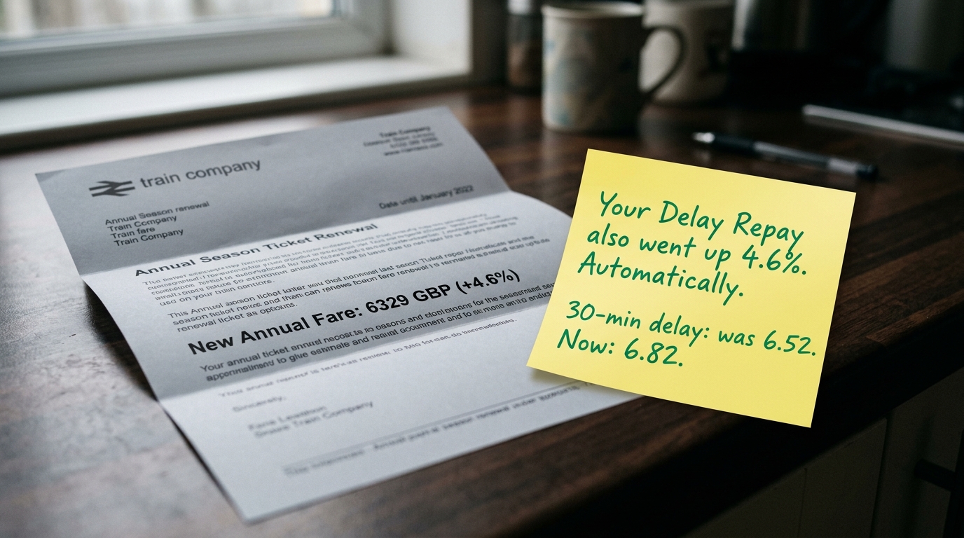 Fares Rose 4.6% in January. Your Delay Repay Rights Rose With Them.