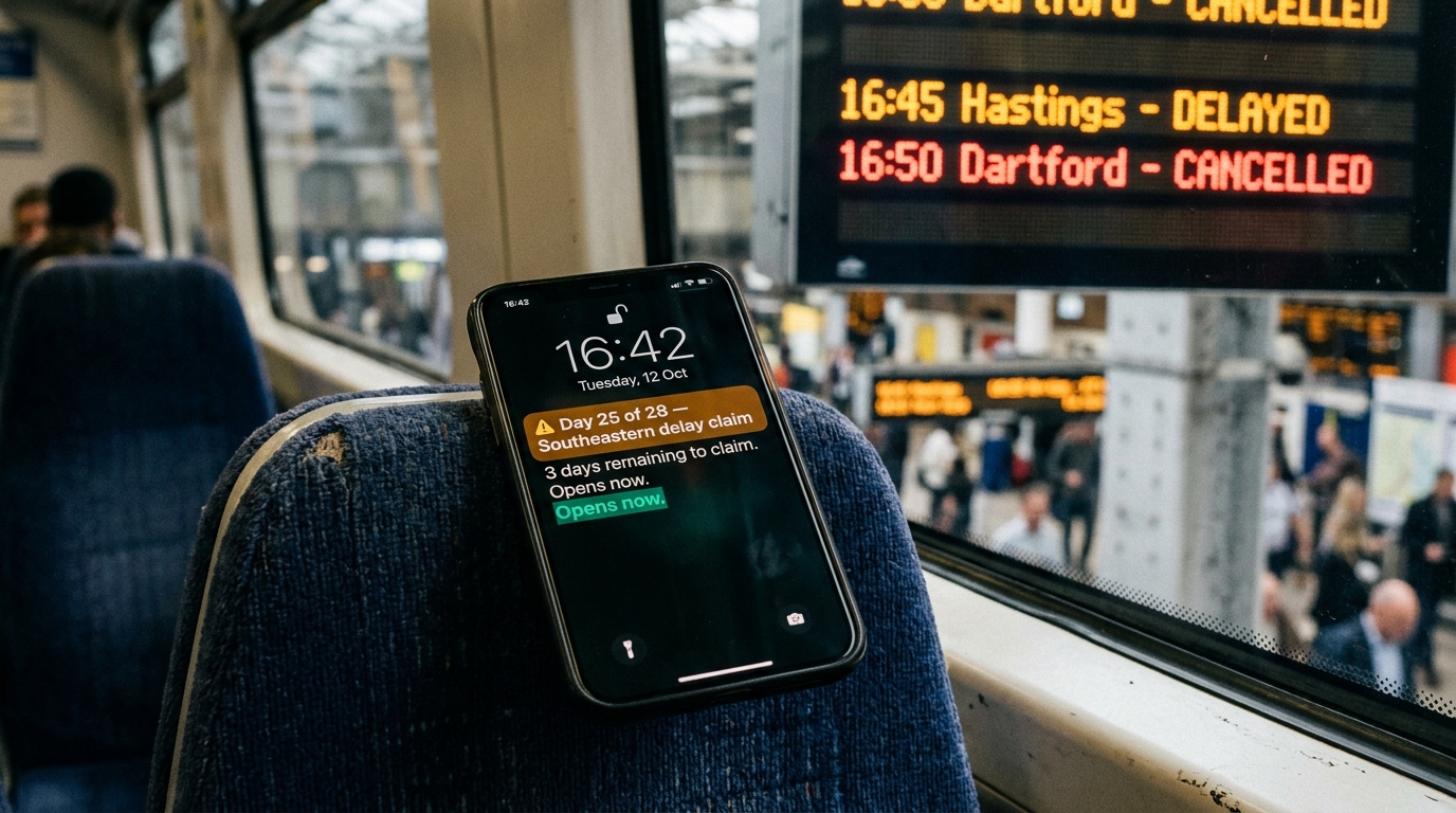 How Long Do You Have to Claim Delay Repay from Southeastern? The 28-Day Rule Explained