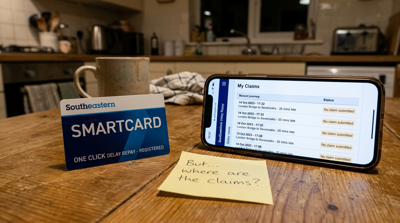 Southeastern One Click Delay Repay: The Feature That Doesn't Cover Everything You Think It Does