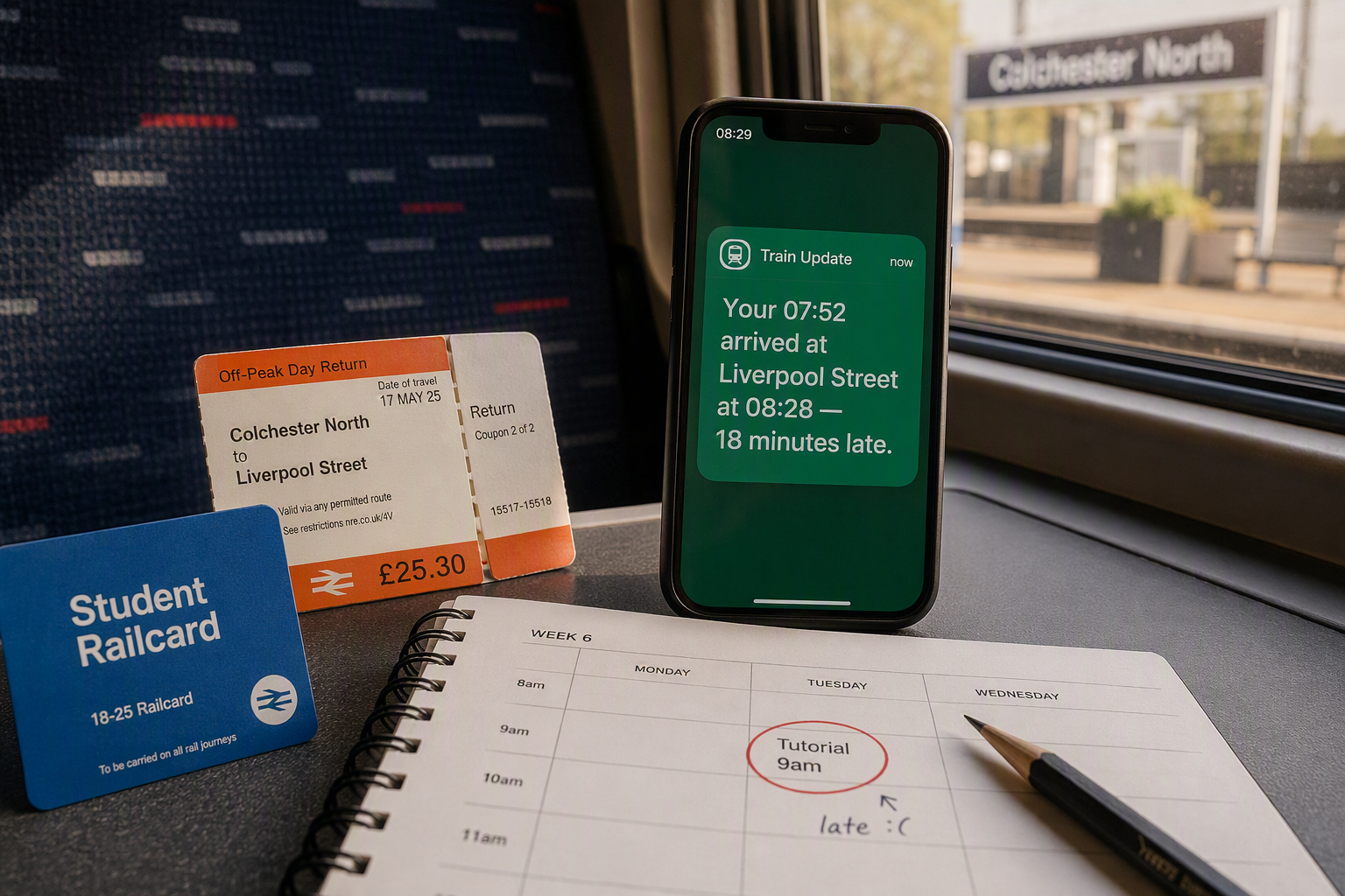 Your Student Railcard Cuts Your Fare — But Not Your Delay Repay Rights