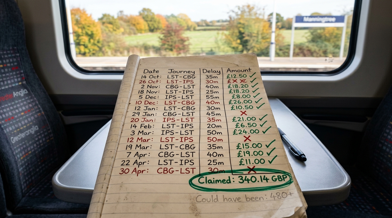 One Year. Seventeen Delays. £340 Back. The Maths of a Full Season.
